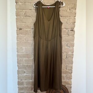 Vince Camuto Olive Midi Dress